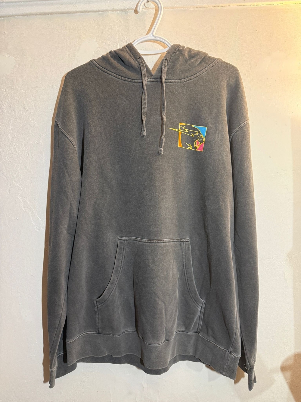 MrBeast International Investors Club Graphic Hoodie Charcoal Gray